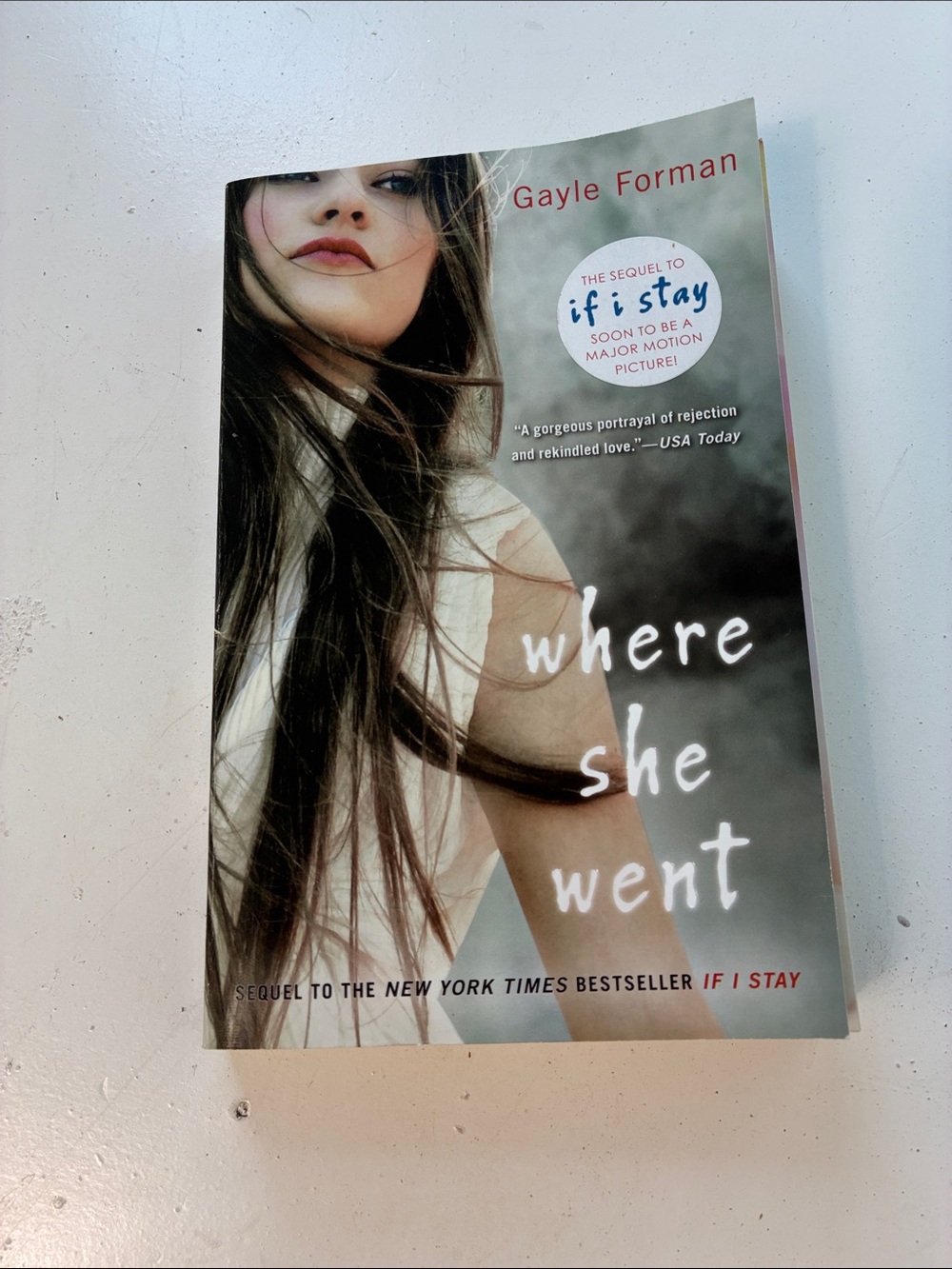 Where She Went by Gayle Forman Paperback Novel Book